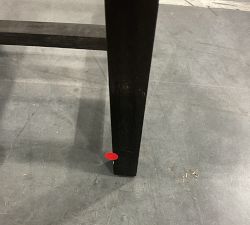 Open Box: Watson Upholstered Dining Chair - Charcoal &amp; Basketweave Slub Ivory