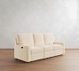 PB Comfort Square Arm Power Reclining Storage Sofa (86")