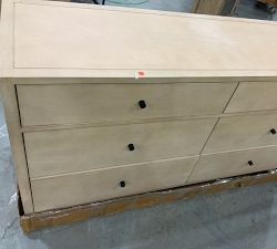 Open Box: Rylee 6-Drawer Dresser (60") - White Wash