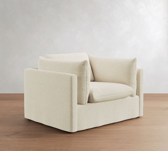 Palmetto Slipcovered Chair by Pottery Barn