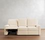 PB Comfort Square Arm Power Reclining Storage Sofa (86")