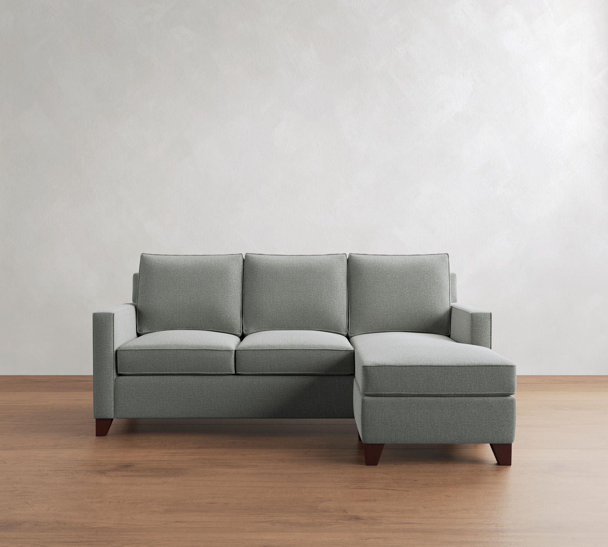 Cameron Square Arm Reversible Chaise Sleeper Sectional (89") - thumbnail 7