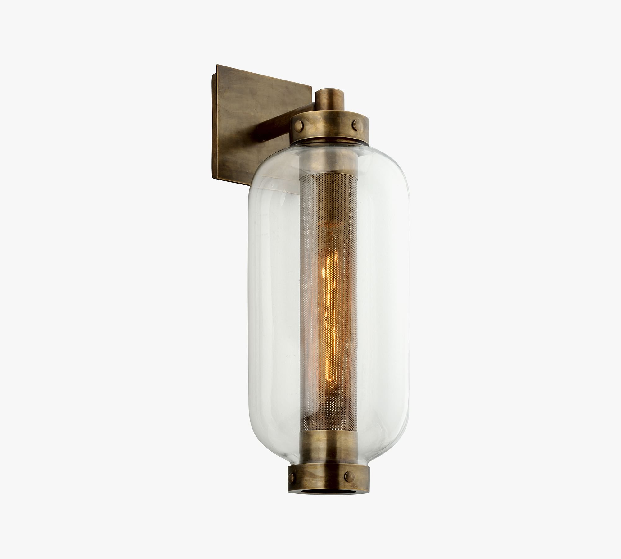 Kay Outdoor Glass Sconce (18''-26")