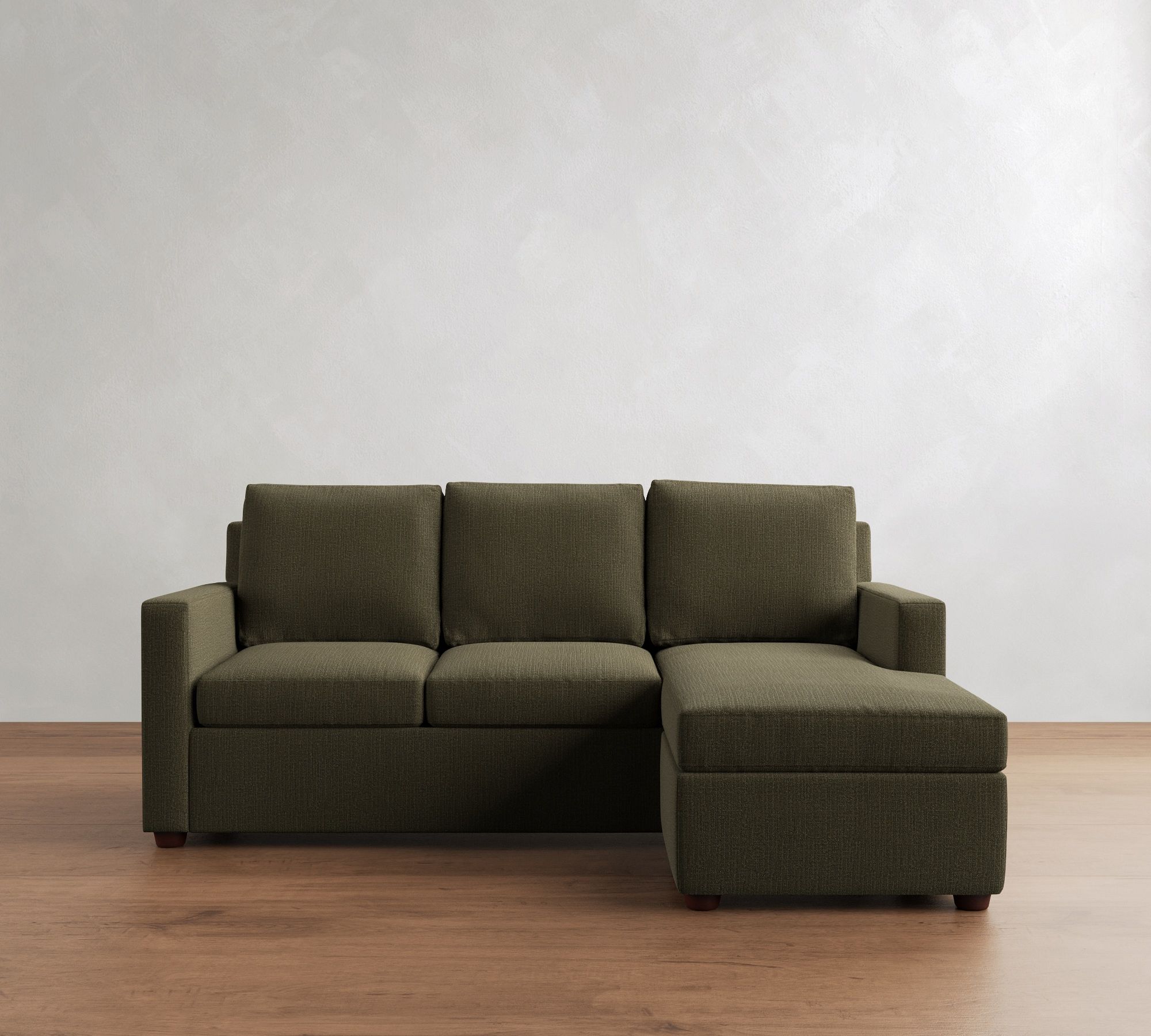 Cameron Modern Square Arm Reversible Sleeper Chaise Sectional (86") - thumbnail 10