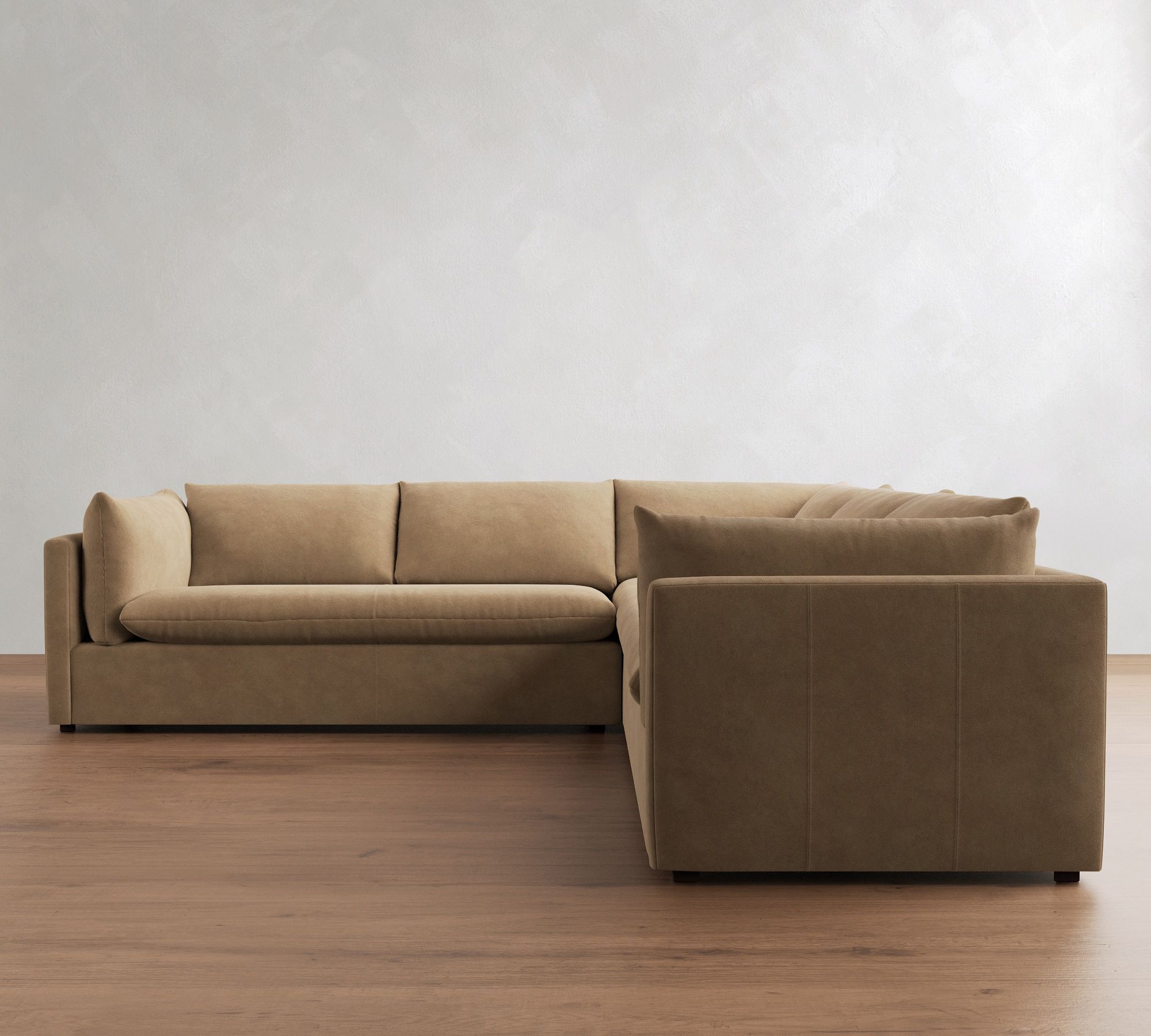 Palmetto Leather 2-Piece L-Shaped Sectional (117") - thumbnail 8