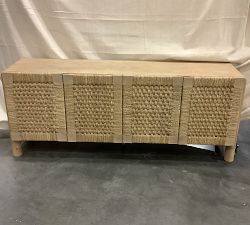 Open Box: Bolinas Woven Buffet (75") - Seadrift