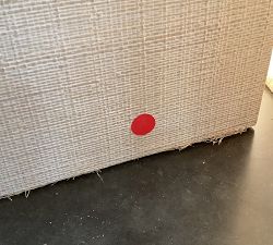 Open Box: Cape Woven 6-Drawer Wide Dresser (60") - White Wash