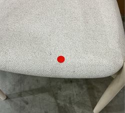 Open Box: Laguna Dining Chair - Performance Boucle Oatmeal, Sand Dune Finish