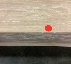 Open Box: Newport Console Desk (80") - Mist