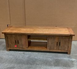 Open Box: Reed Grand Media Console (72") - Antique Umber