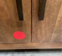 Open Box: Reed Grand Media Console (72") - Antique Umber