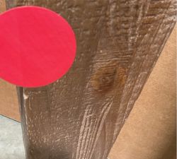 Open Box: Rockport Reclaimed Wood Console Desk (80") - Cocoa Brown