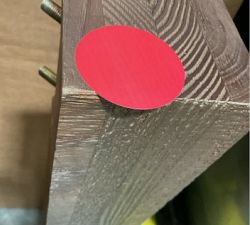 Open Box: Rockport Reclaimed Wood Console Desk (80") - Cocoa Brown