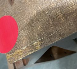 Open Box: Rockport Reclaimed Wood Console Desk (80") - Cocoa Brown