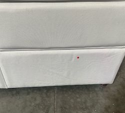 Open Box: Ultra Lounge Square Arm Right-Arm Recliner - Performance Heathered Basketweave Ivory, Brown