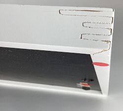 Open Box: Wood Gallery Frame, 16"x20" (5"x7", 11"x14") - White