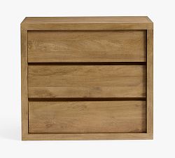 Open Box: Cayman 3-Drawer Dresser (36") - Heirloom Wheat