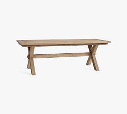 Open Box: Toscana Extendable Dining Table, 74-104"W - Seadrift