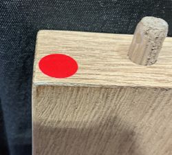 Open Box: Aldon Rectangular Side Table (24") - Maize