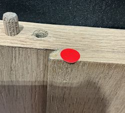 Open Box: Aldon Rectangular Side Table (24") - Maize