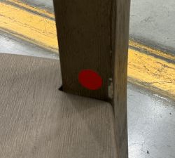 Open Box: Benchwright Dining Chair - Gray Wash