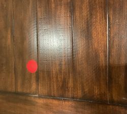 Open Box: Benchwright Rectangular Wood Coffee Table with Drawers (54") - Rustic Mahogany