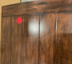 Open Box: Benchwright Rectangular Wood Coffee Table with Drawers (54") - Rustic Mahogany