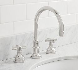 Pearson Cross Handle Widespread Bathroom Sink Faucet