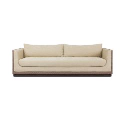 Nomi Metal Outdoor Sofa (96")