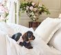 LoveShackFancy Tossed Lace Bow Pillow Cover