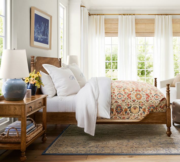 Penelope Handcrafted Quilted Sham | Pottery Barn