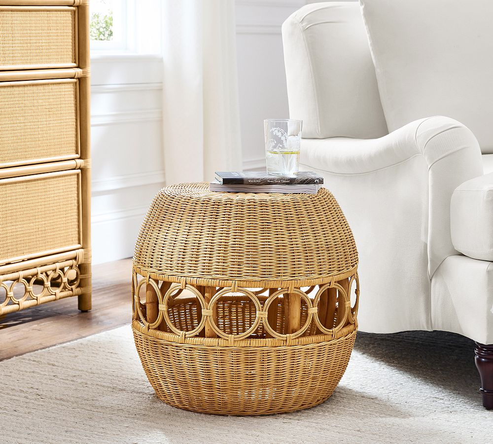 Monique Lhuillier Siena Stool by Pottery Barn