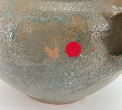 Open Box: Found Terracotta Amphora (13") - Green