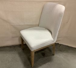 Open Box: Layton Grand Dining Chair - Performance Boucle Oatmeal, Seadrift