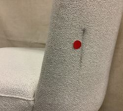 Open Box: Layton Grand Dining Chair - Performance Boucle Oatmeal, Seadrift