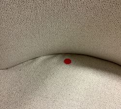 Open Box: Layton Grand Dining Chair - Performance Boucle Oatmeal, Seadrift