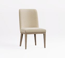 Open Box: Layton Grand Dining Chair - Performance Boucle Oatmeal, Seadrift