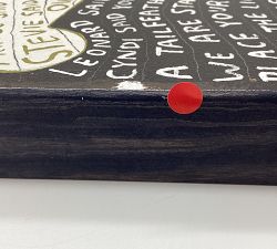 Open Box: Legends Wall Art (72"W x 36"H) - Black