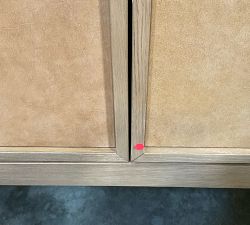 Open Box: Modern Heirloom Leather Bar Cabinet (36") - Seadrift