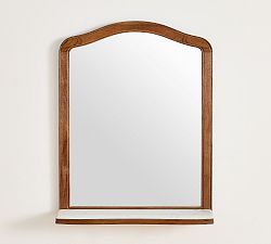 Open Box: Scarlett Mirror With Shelf (28"W x 36"H) - Brogan Brown