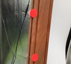 Open Box: Scarlett Mirror With Shelf (28"W x 36"H) - Brogan Brown