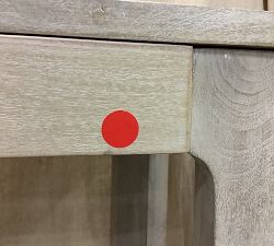 Open Box: Aptos Console Desk (60") - Sand Wash