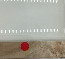 Open Box: Burlwood Gallery Frame, 16" x 20" (5"x7", 11"x14" Opening)