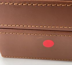 Open Box: Grant Leather Watch Box - Cognac