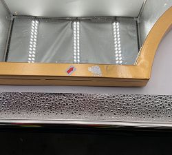 Open Box: Juniper Metal Wall Mirror (24"W x 36"H) - Gold