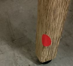 Open Box: Layton Grand Dining Chair - Performance Boucle Oatmeal, Seadrift