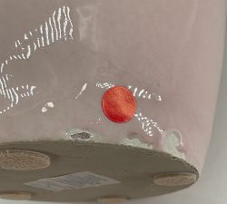 Open Box: LoveShackFancy Bow Vase, Tall (13.25"H) - Pink