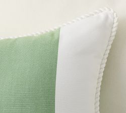Monique Lhuillier Yarn Dyed Striped Outdoor Pillow