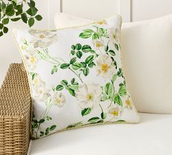 Monique Lhuillier Monaco Floral Outdoor Pillow