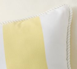 Monique Lhuillier Yarn Dyed Striped Outdoor Pillow